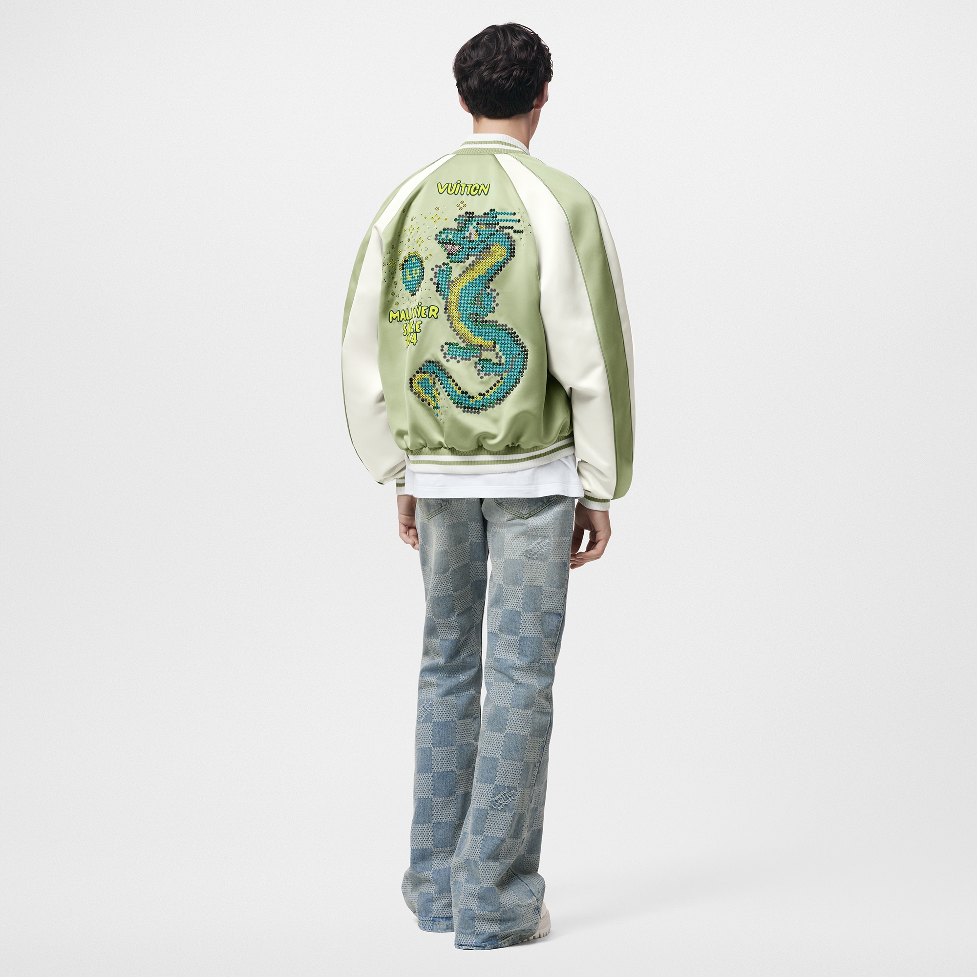 Embroidered Souvenir Jacket - Luxury Green | LOUIS VUITTON